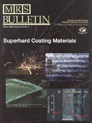 MRS Bulletin Volume 28 - Issue 3 -  Superhard Coating Materials