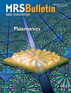 MRS Bulletin Volume 37 - Issue 8 -  Plasmonics