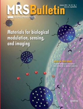 MRS Bulletin Volume 39 - Issue 1 -  Materials for Biological Modulation, Sensing, and Imaging