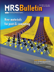 MRS Bulletin Volume 39 - Issue 8 -  New Materials for Post-Si Computing