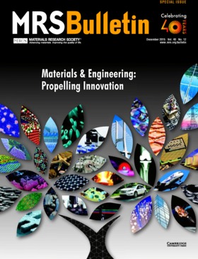 MRS Bulletin Volume 40 - Issue 12 -  Materials & Engineering: Propelling Innovation