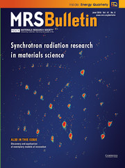 MRS Bulletin Volume 41 - Issue 6 -  Synchrotron Radiation Research in Materials Science