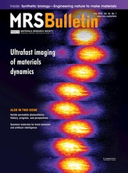 MRS Bulletin Volume 43 - Issue 7 -  Ultrafast Imaging of Materials Dynamics