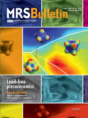 MRS Bulletin Volume 43 - Issue 8 -  Lead-free Piezoceramics