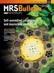 MRS Bulletin Volume 44 - Issue 3 -  Self-Assembled Porphyrin and Macrocycle Derivatives