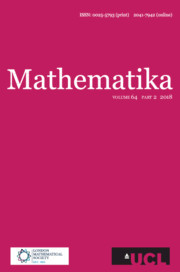 Mathematika Volume 64 - Issue 2 -