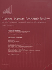 National Institute Economic Review  Volume 223 - Issue  -