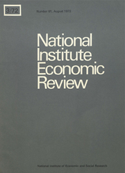 National Institute Economic Review  Volume 61 - Issue  -