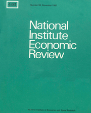 National Institute Economic Review  Volume 98 - Issue  -