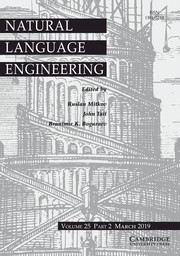 Natural Language Processing Volume 25 - Issue 2 -