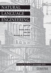 Natural Language Processing Volume 25 - Special Issue5 -  Natural Language Processing for Similar Languages, Varieties and Dialects