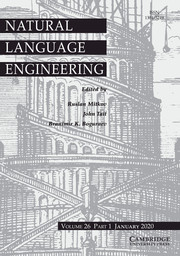 Natural Language Processing Volume 26 - Issue 1 -