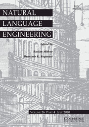 Natural Language Processing Volume 26 - Issue 4 -