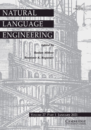 Natural Language Processing Volume 27 - Issue 1 -