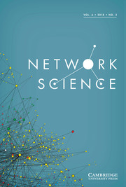 Network Science Volume 6 - Issue 2 -