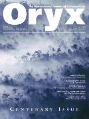 Oryx Volume 37 - Issue 2 -