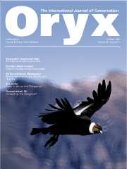 Oryx Volume 38 - Issue 4 -