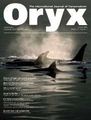 Oryx Volume 41 - Issue 1 -