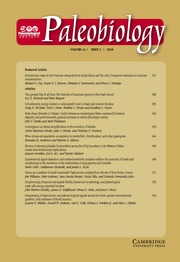 Paleobiology Volume 44 - Issue 3 -