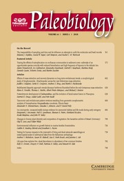 Paleobiology Volume 44 - Issue 4 -