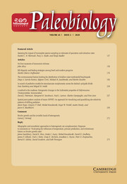 Paleobiology Volume 46 - Issue 2 -