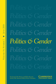 Politics & Gender Volume 14 - Issue 2 -