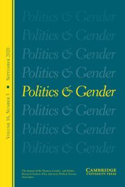 Politics & Gender Volume 16 - Issue 3 -