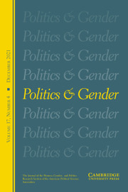 Politics & Gender Volume 17 - Issue 4 -