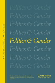 Politics & Gender Volume 18 - Issue 2 -