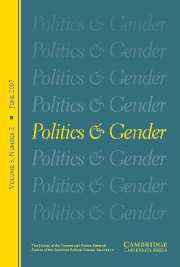 Politics & Gender Volume 3 - Issue 2 -