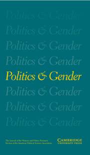 Politics & Gender Volume 4 - Issue 1 -