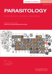 Parasitology Volume 138 - Special Issue13 -  Systematics as a cornerstone of parasitology