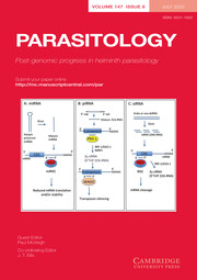 Parasitology Volume 147 - Special Issue8 -  Post-genomic progress in helminth parasitology