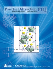 Powder Diffraction Volume 28 - Issue 4 -