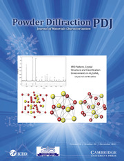 Powder Diffraction Volume 36 - Issue 4 -