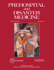 Prehospital and Disaster Medicine Volume 26 - Issue 6 -