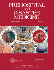 Prehospital and Disaster Medicine Volume 27 - Issue 2 -