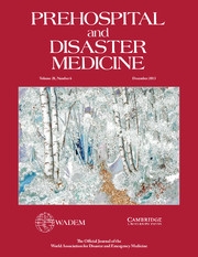 Prehospital and Disaster Medicine Volume 28 - Issue 6 -