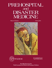 Prehospital and Disaster Medicine Volume 29 - Issue 1 -