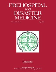 Prehospital and Disaster Medicine Volume 35 - Issue 4 -