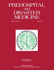 Prehospital and Disaster Medicine Volume 35 - Issue 5 -