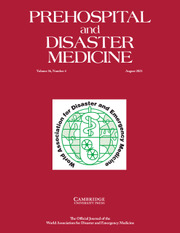 Prehospital and Disaster Medicine Volume 36 - Issue 4 -