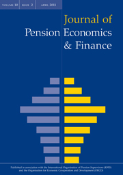 Journal of Pension Economics & Finance Volume 10 - Issue 2 -