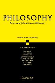 Philosophy Volume 80 - Issue 2 -