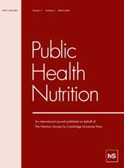 Public Health Nutrition Volume 11 - Issue 3 -