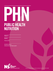 Public Health Nutrition Volume 15 - Issue 2 -