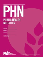 Public Health Nutrition Volume 23 - Issue 12 -