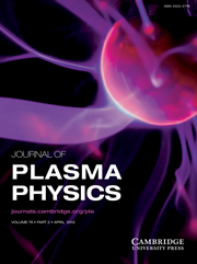 Journal of Plasma Physics Volume 78 - Issue 2 -