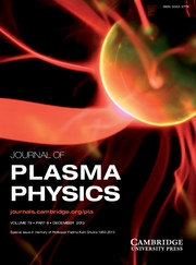 Journal of Plasma Physics Volume 79 - Issue 6 -  Special issue in memory of Professor Padma Kant Shukla 1950-2013