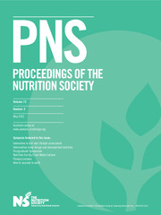 Proceedings of the Nutrition Society Volume 72 - Issue 2 -